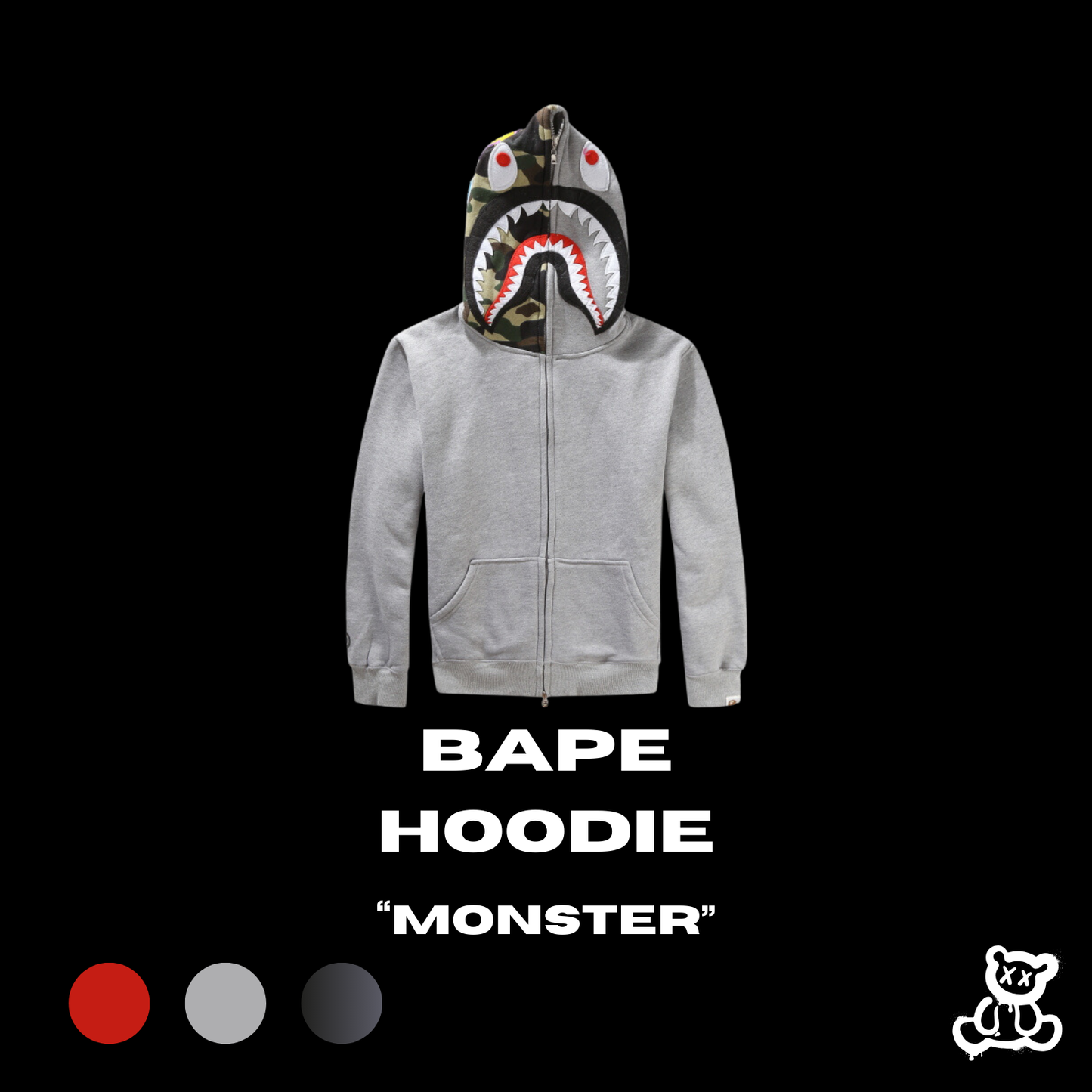 Bape "Monster" Hoodie