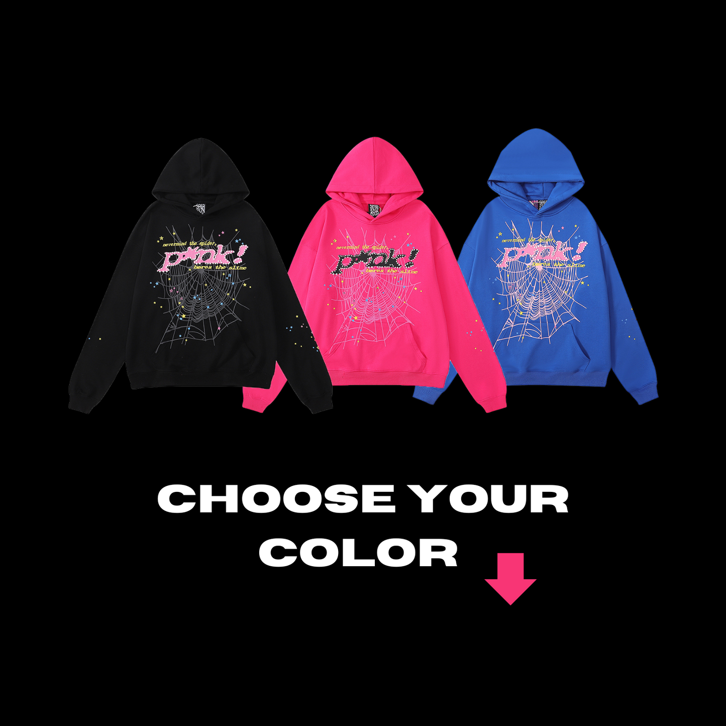 Sp5der P*NK Tracksuit